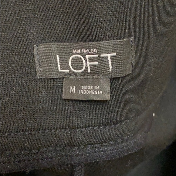 Ann Taylor Leather Leggings - Picture 2 of 4